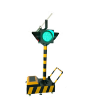 乌兰太阳能移动信号灯