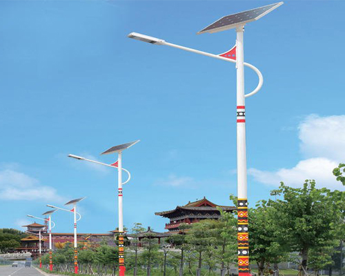 乌兰民族特色路灯