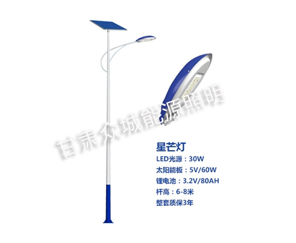 乌兰爆款太阳能路灯